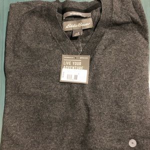 Eddie Bauer cotton merino sweater